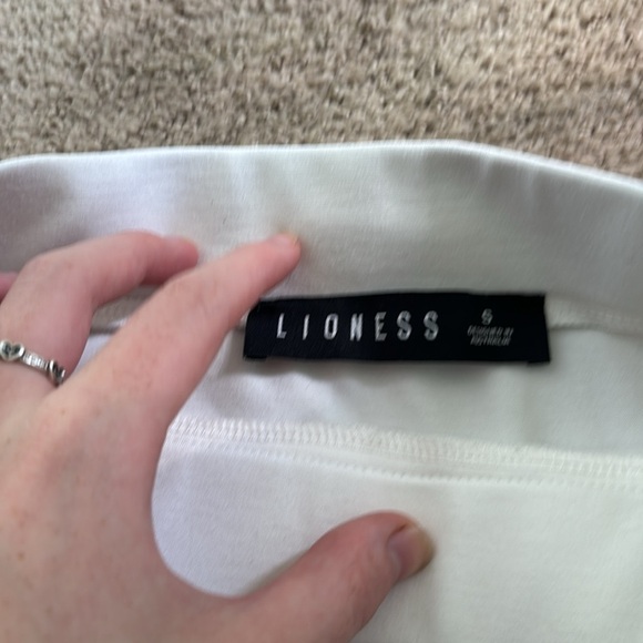 Lioness White Pleated Mini Skirt - Picture 5 of 5